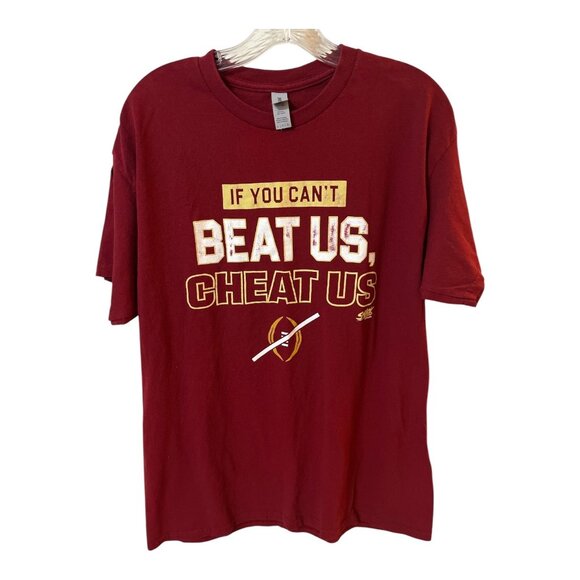 If You Can't Beat Us Cheat Us T-Shirt – Florida State Football Fan - Picture 1 of 4